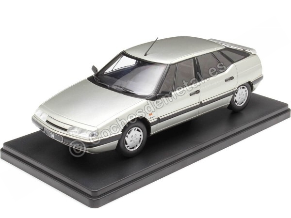 Cochesdemetal.es 1989 Citroen XM V6 Plateado 1:24 WhiteBox 124216