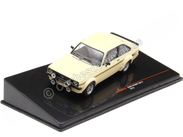 Cochesdemetal.es 1976 Ford Escort MKII Beige 1:43 IXO Models CLC538N.22