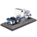 Carsdemetal.es 1980 Chefe Tractora GMC Geral Silver/Blue 1:64 IXO Modelos 64TR003
