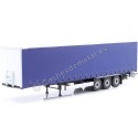 Cochesdemetal.es 2021 Trailer Semirremolque de Lona Azul 1:24 Solido S2400504