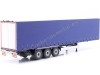 Cochesdemetal.es 2021 Trailer Semirremolque de Lona Azul 1:24 Solido S2400504