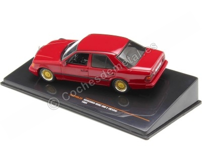 Cochesdemetal.es 1984 Mercedes-Benz 300 E (W124) Custom Rojo Oscuro 1:43 IXO Models CLC544N.22 2