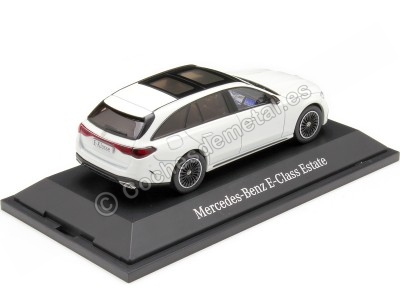 Cochesdemetal.es 2023 Mercedes-Benz Clase-E Model-T (S214) Blanco Opalo 1:43 Dealer Edition B66961120 2