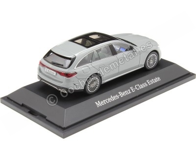 Cochesdemetal.es 2023 Mercedes-Benz Clase-E Model-T (S214) Gris Alpino 1:43 Dealer Edition B66961121 2