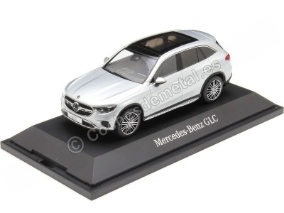 Cochesdemetal.es 2023 Mercedes-Benz GLC (X204) Plateado Hi-Tech 1:43 Dealer Edition B66960646