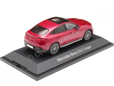 Cochesdemetal.es 2024 Mercedes-Benz GLC Coupe (C253) Rojo Patagonia 1:43 Dealer Edition B66960649 2