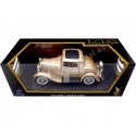 Cochesdemetal.es 1932 Ford 3-Windows Coupé Metallic Gold 1:18 Lucky Diecast 92248