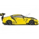 Cochesdemetal.es 2020 Nissan GT-R (R35) Liberty Walk Kit Type 2 Amarillo / Negro 1:18 Solino S1805809