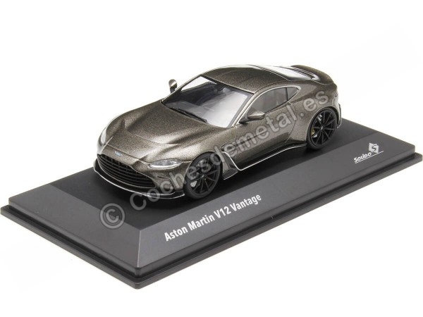 Cochesdemetal.es 2024 Aston Martin V12 Vantage Gris Metalizado 1:43 Solido S4314102