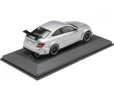 Cochesdemetal.es 2011 Mercedes-Benz C63 AMG Black Series Plateado Mate 1:43 Solido S4311604 2