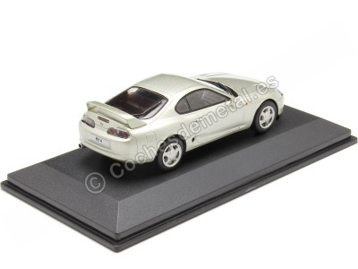 Cochesdemetal.es 2002 Toyota Supra MK4 2JZ Plateado 1:43 Solido S4314002 2