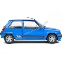 Cochesdemetal.es 1989 Renault 5 R5 GT Turbo MK2 Azul Luminoso 1:18 Solido S1810003