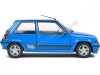 Cochesdemetal.es 1989 Renault 5 R5 GT Turbo MK2 Azul Luminoso 1:18 Solido S1810003