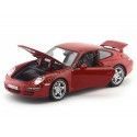 2006 Porsche 911 Carrera S Rojo Metalizado 1:18 Maisto 31692 Cochesdemetal 9 - Coches de Metal 