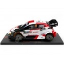 Cochesdemetal.es 2023 Toyota Yaris GR Rally1 Hybrid Nº17 Ogier/Landais Ganador Rally Safari 1:18 IXO Models 18RMC173A