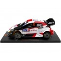 Cochesdemetal.es 2023 Toyota Yaris GR Rally1 Hybrid Nº33 Evans/Martin Ganador Rally Finlandia 1:18 IXO Models 18RMC174A