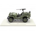 Cochesdemetal.es 1944 Jeep Armada Americana "Día-D Batalla de Normandía" Verde Militar 1:18 Norev 189016