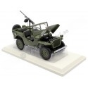 Cochesdemetal.es 1944 Jeep Armada Americana "Día-D Batalla de Normandía" Verde Militar 1:18 Norev 189016