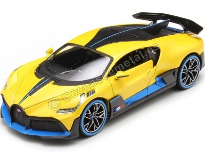 Cochesdemetal.es 2019 Bugatti Divo Amarillo Metalizado 1:24 Maisto 31526