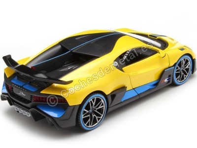 Cochesdemetal.es 2019 Bugatti Divo Amarillo Metalizado 1:24 Maisto 31526 2