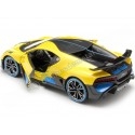 Cochesdemetal.es 2019 Bugatti Divo Amarillo Metalado 1:24 Food 31526