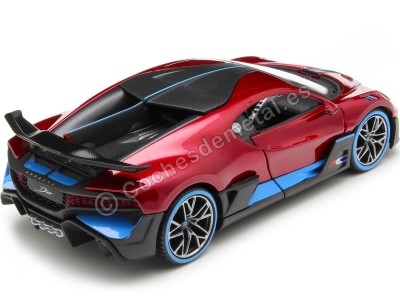 Cochesdemetal.es 2019 Bugatti Divo Rojo Cereza 1:24 Maisto 31526 2