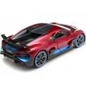 Carsdemetal.es 2019 Bugatti Divo Cherry 1:24 Maisto 31526