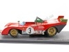 Cochesdemetal.es 1972 Ferrari 312 PB Nº3 Redman/Merzario Ganador 1000 Km. Spa 1:43 Editorial Salvat ABFRT011