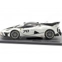 Cochesdemetal.es 2017 Ferrari FXX K Evo Nº70 Blanco Perlado/Negro 1:43 Editorial Salvat ABFRT006