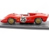 Cochesdemetal.es 1969 Ferrari 312 P Nº25 Andretti/Amon 12h Sebring 1:43 Editorial Salvat ABFRT013