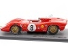 Cochesdeemetal.is 1969 Ferrari 312 P Night Rodrigues / Pipper 1000 avant JC. Espace 1:43 Salvad ABFRT021