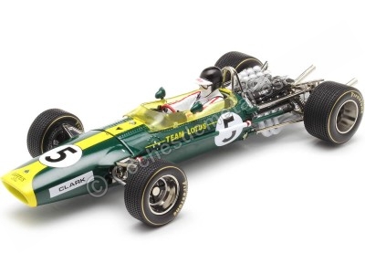 Cochesdemetal.es 1967 Lotus Type 49 Nº5 Jim Clark Ganador GP USA 1:18 Quartzo 18222