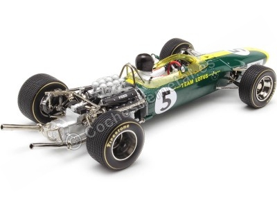 Cochesdemetal.es 1967 Lotus Type 49 Nº5 Jim Clark Ganador GP USA 1:18 Quartzo 18222 2