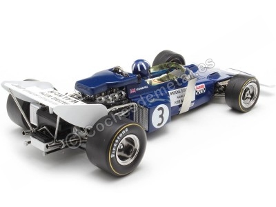 Cochesdemetal.es 1970 Loyus Type 72 Nº3 Graham Hill Lotus Ganador del Campeonato de Constructores 1:18 Quartzo 18279 2