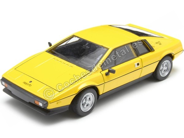 Cochesdemetal.es 1979 Lotus Esprit S2 Amarillo 1:24 Welly 24034