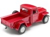 Cochesdemetal.es 1947 Jeep Willys Pickup Rojo 1:24 Welly 24116