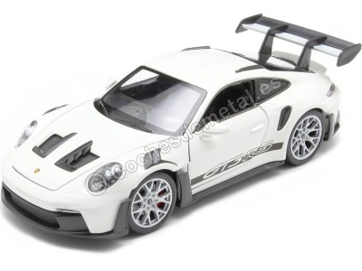 Cochesdemetal.es 2023 Porsche 911 (992) GT3 RS Blanco 1:24 Welly 24122