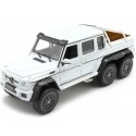 Cochesdemetal.es 2015 Mercedes-Benz G 63 AMG 6x6 Blanco 1:24 Welly 24061