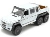 Cochesdemetal.es 2015 Mercedes-Benz G 63 AMG 6x6 Blanco 1:24 Welly 24061