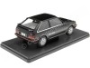 Cochesdetal.es 1989 Mazda 323 4WD DOHC Turbo Noir / Gris 1:24 Whitebox 124222