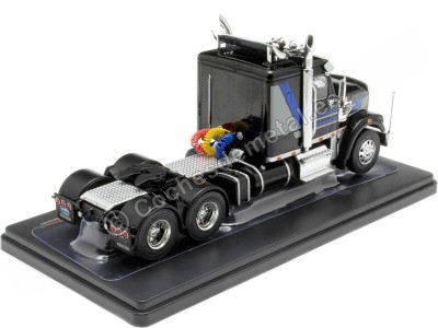 Cochesdemetal.es 2012 Cabeza Tractora Freightliner Coronado Negro Decorado 1:43 IXO Models TR181.22 2