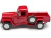 Cochesdemetal.es 1947 Jeep Willys Pickup Rojo 1:24 Welly 24116