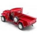 Cochesdemetal.es 1947 Jeep Willys Pickup Rojo 1:24 Welly 24116