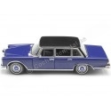 Cochesdemetal.es 1963 Mercedes-Benz 600 (W100) Azul/Negro 1:24 Welly 24121