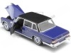 Cochesdemetal.es 1963 Mercedes-Benz 600 (W100) Azul / Negro 1:24 Welly 24121