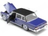 Cochesdemetal.es 1963 Mercedes-Benz 600 (W100) Azul/Negro 1:24 Welly 24121