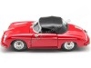 Cochesdemetal.es 1956 Porsche 356A Speedster 1600 Super Convertible Rojo 1:24 Welly 24106