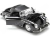 Cochesdemetal.es 1956 Porsche 356A Speedster 1600 Super Cabriolet Negro 1:24 Welly 24106