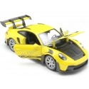 Cochesdemetal.es 2023 Porsche 911 (992) GT3 RS Amarillo 1:24 Welly 24122