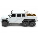 Cochesdemetal.es 2015 Mercedes-Benz G 63 AMG 6x6 Blanco 1:24 Welly 24061